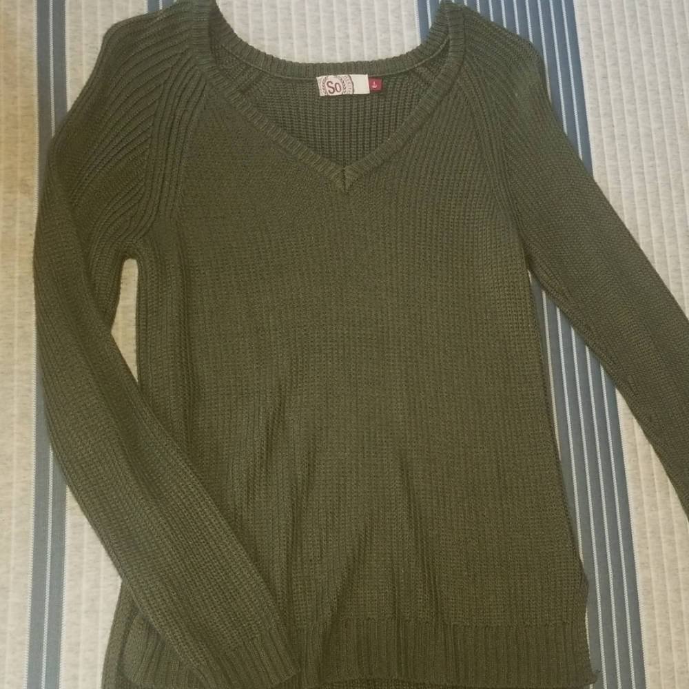 Green sweater